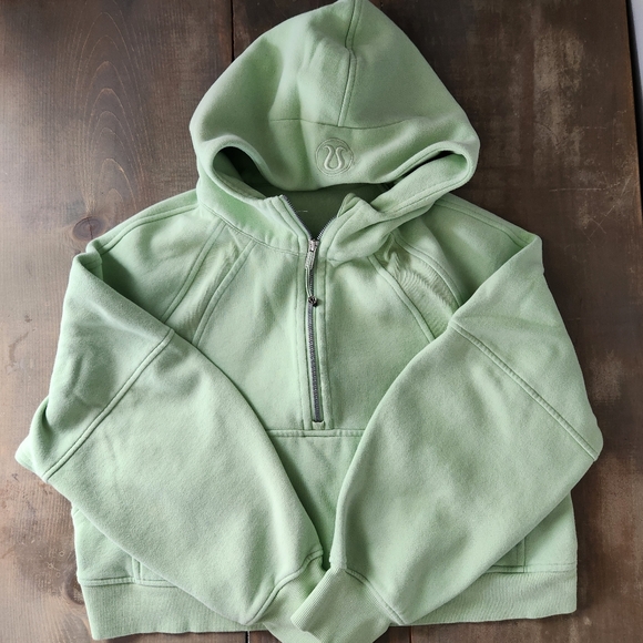 lululemon athletica Tops - Lululemon Scuba Oversized Half-Zip Hoodie – M/L